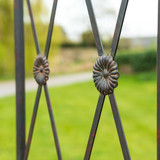 Black Rustic Metal Arch 