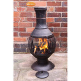 Gardeco Opera Cast Iron Chimenea - Medium