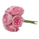 Aquitaine Peony Bunch Pink 34cm (7 flowers)