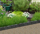 Grey Roman Stone Border 