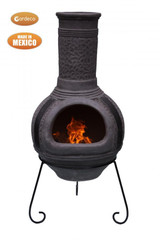 Linea Grey Mexican Chimenea (Extra Large)