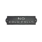 No Cold Calls Sign 