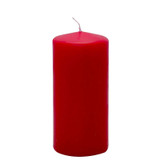 Red Pillar Candle 10cm