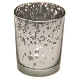 Silver Speckle Votive 6.5cm