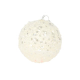 White Ball Ornament
