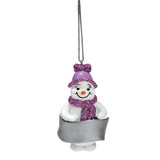 Snowgirl Blank Decoration ideal for personalisation