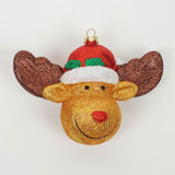 Glitter Rudolph the Reindeer Hanging Decoration Glitter Rudolph the Reindeer Hanging Decoration