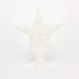 Rose Gold & White Star Tree Topper