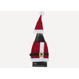 Santa Suit Look Xmas Bottle Cover On Card Santa Suit Look Xmas Bottle Cover On Card