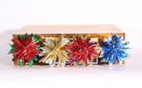 Gold, Red, Green & Blue Starlight Bows