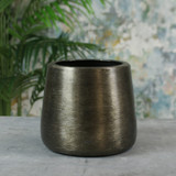 Greenwich Brushed Black Planter (Small) Greenwich Brushed Black Planter (Small)
