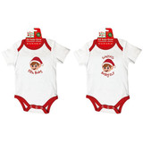 Embroidered elf baby bodysuit (Assorted Designs) Embroidered elf baby bodysuit (Assorted Designs)