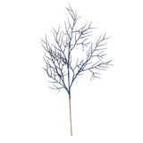 Royal Blue Glitter Twig Stem (H65cm)