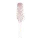 Pink Glitter Feather Stem (H67cm) Pink Glitter Feather Stem (H67cm)