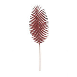 Burgundy Glitter Palm Leaf (H70cm)