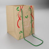 Merry & Bright Hand Tie Bag (19x25cm)