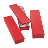 Red Flower Boxes (Set of 3) 