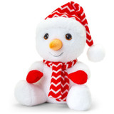 Keeleco Snowman with Red Hat & Scarf (20cm) Keeleco Snowman with Red Hat & Scarf (20cm)