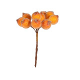 Frosted Berry Bunch (Orange, Dia1.8cm)