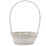 Round Victoria Basket with Handle (H44cm)