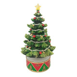 Wind Up Musical Tree with Lights (24cm)