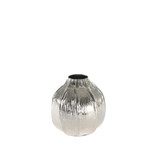 Silver Eros Poppy Vase (H18 x Dia17cm)