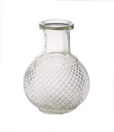 Clear Glass Onion Bottle (11.5cm x 9cm)