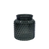 Dove Grey Glass Pickwick Jar (11cm x 10cm) Dove Grey Glass Pickwick Jar (11cm x 10cm)