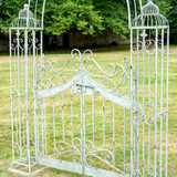 Blue Vintage Arch with Gate