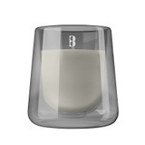 Grey Glass Bolsius Clean Light Starter Kit - Cypress & Amber