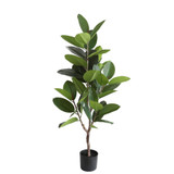 Artificial Rubber Plant (130cm)