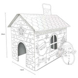 Activity Colour Your Own Christmas House