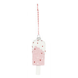 Pink Ice Lolly Hanging Decoration (13.5cm)