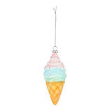 Ice Cream Cone Hanging Decoration (14cm)