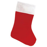 Plush Christmas Basic Felt Stocking (18 Inch) Plush Christmas Basic Felt Stocking (18 Inch)