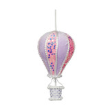 Pink Hot Air Balloon Hanging Decoration (15cm) Pink Hot Air Balloon Hanging Decoration (15cm)