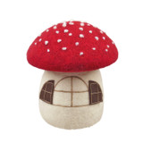 Felt Toadstool House Ornament (25cm)