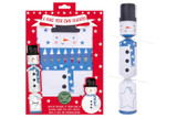 6 Make your own Snowman Crackers