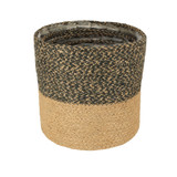 Set of 5 Jute Basket with Liner (Two Tone) Set of 5 Jute Basket with Liner (Two Tone)