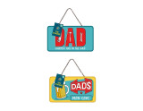 Fathers Day Tin Plaque (Assorted Designs)