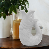 Grey Fish Jug Vase (20cm)