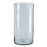 Glass Cylinder Vase (20cm x 10cm)  Glass Cylinder Vase (20cm x 10cm)
