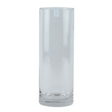 Glass Cylinder Vase (25cm x 9cm)  Glass Cylinder Vase (25cm x 9cm)