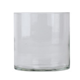 Glass Cylinder Vase (20cm x 20cm)  Glass Cylinder Vase (20cm x 20cm)