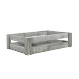 Small Grey Wooden Crate Small Grey Wooden Crate