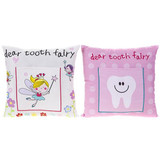 30x30cm Tooth Fairy Cushion    Girl Design 2  Assorted            