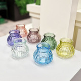 Lilac Veneto Bubble Glass Jar Vase (7.5cm) Lilac Veneto Bubble Glass Jar Vase (7.5cm)