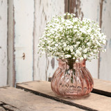 Pink Veneto Bubble Glass Jar Vase (7.5cm) Pink Veneto Bubble Glass Jar Vase (7.5cm)