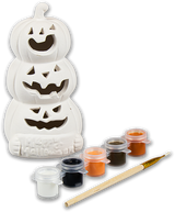 Halloween Paint Your Own Pumpkin Decoration