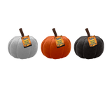 Velvet Plush Pumpkin (16cm) (Assorted Designs)